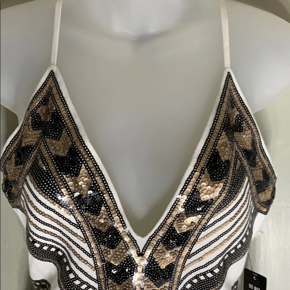 Express Sequined Body Suit - Picture 7 of 10